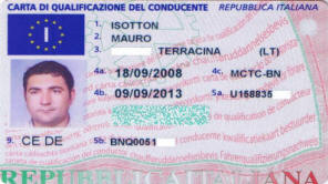 carta di qualificazione del conducentetrasporto merci e trasporto viaggiatori  persone